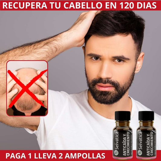 OFERTA 2 X 1 || ¡Haga crecer su cabello nuevamente en 120 días con STEM Cell Complete Hair! - Ampolleta Anticaída y Crecimiento